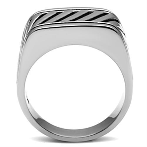 Men Stainless Steel No Stone Rings 380