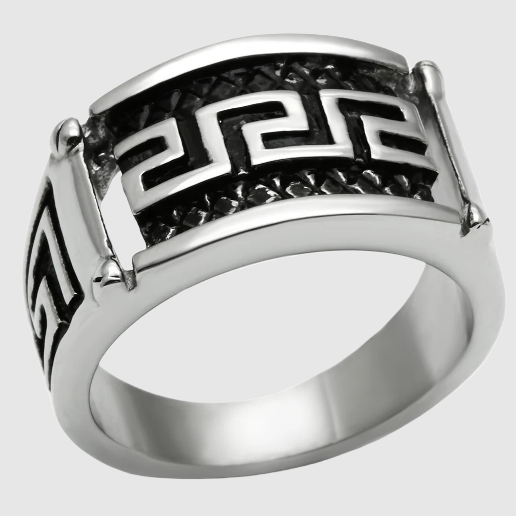 Men Stainless Steel No Stone Rings 584