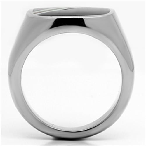 Men Stainless Steel Epoxy Rings 602