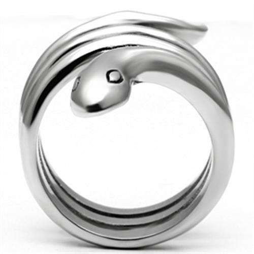 Women Stainless Steel No Stone Rings TK666