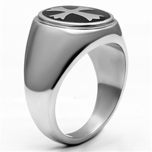 Men Stainless Steel Epoxy Rings 714