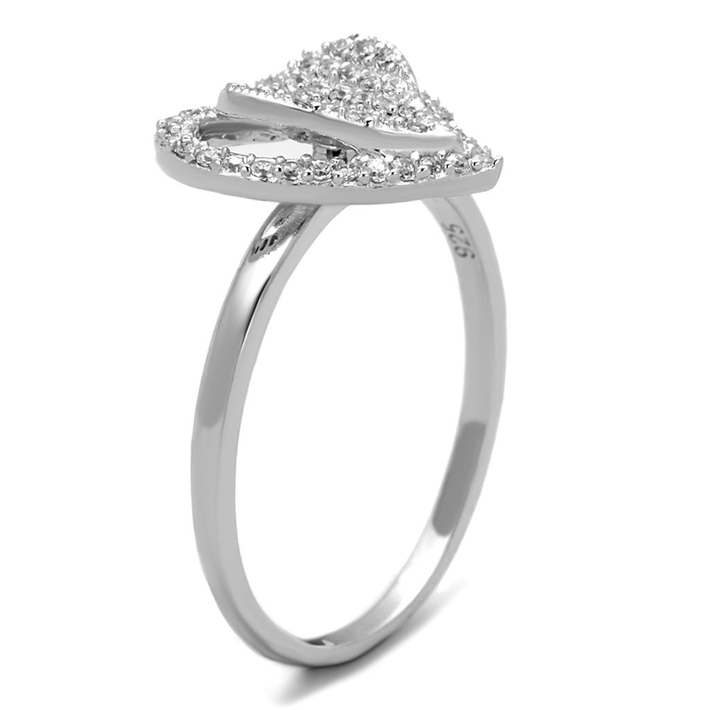 TS192 925 Sterling Silver Ring with AAA Grade CZ