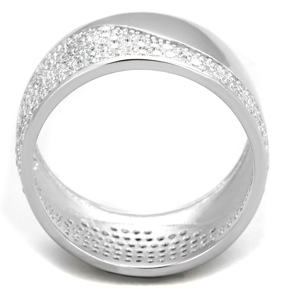 TS378 - Rhodium 925 Sterling Silver Ring