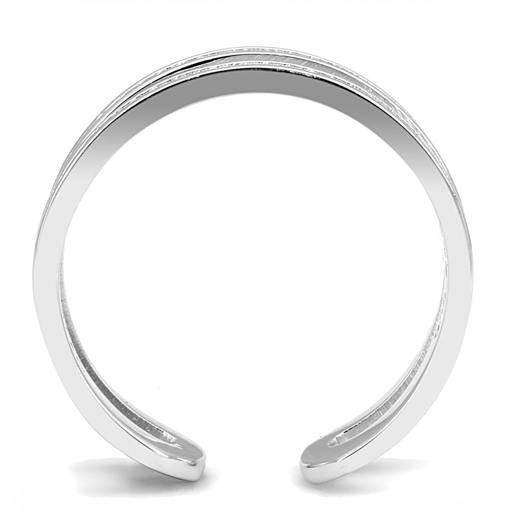 TS605 - Rhodium 925 Sterling Silver Ring