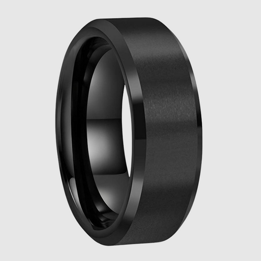 RICERCATO TUNGSTEN RING