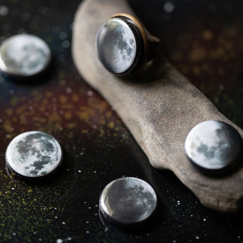 Interchangeable Moon Phase Ring