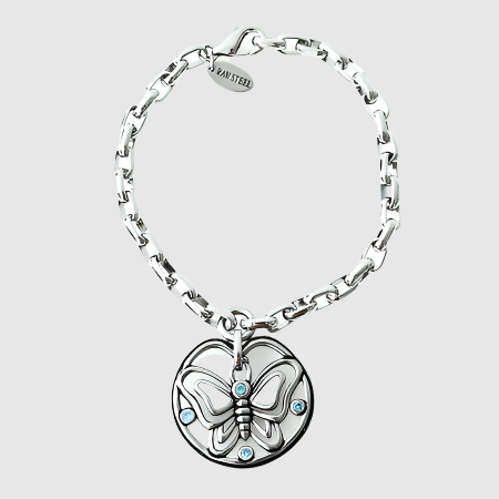 Butterfly Blues bracelet