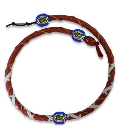 Florida Gators Spiral Football Necklace