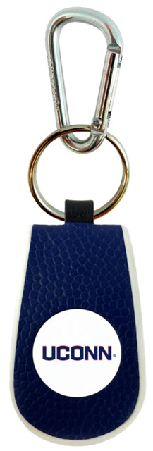 Connecticut Huskies Team Color Basketball Keychain