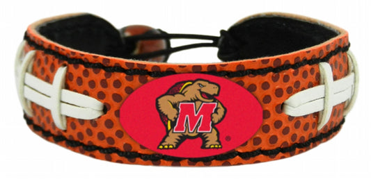 Maryland Terrapins Classic Football Bracelet