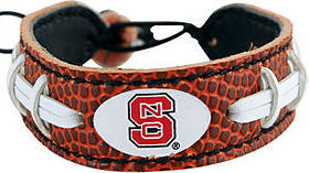 North Carolina State Wolfpack Classic Football Bracelet