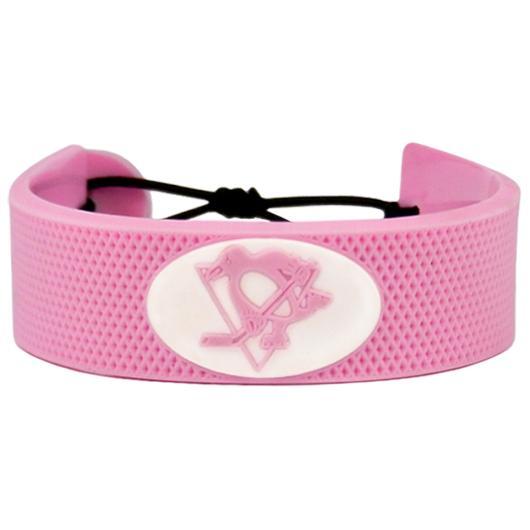 Pittsburgh Penguins Bracelet Pink Hockey