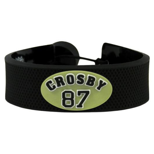 Pittsburgh Penguins Bracelet Team Color Jersey Sidney Crosby Design