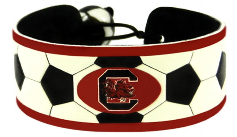 South Carolina Gamecocks Classic Soccer Bracelet