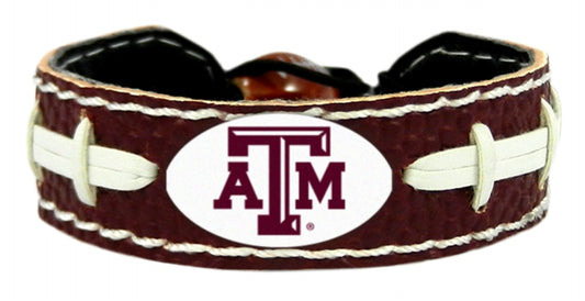 Texas A&M AggiesTeam Color Football Bracelet