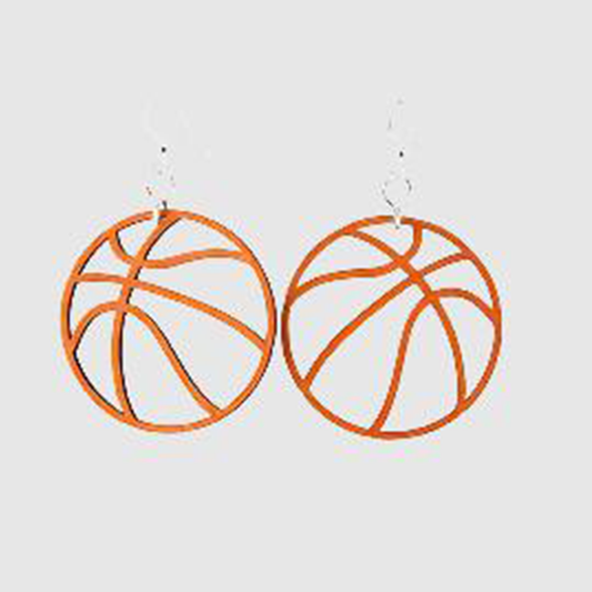 Basketball Earrings # 1205