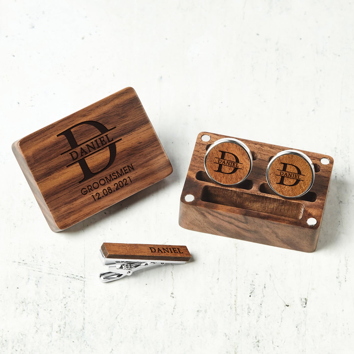 Custom Wood Cufflinks