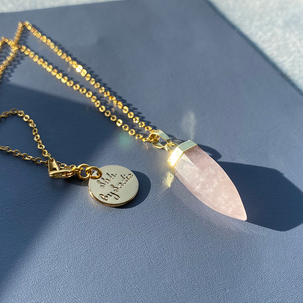 Glow Crystal Quartz Necklace