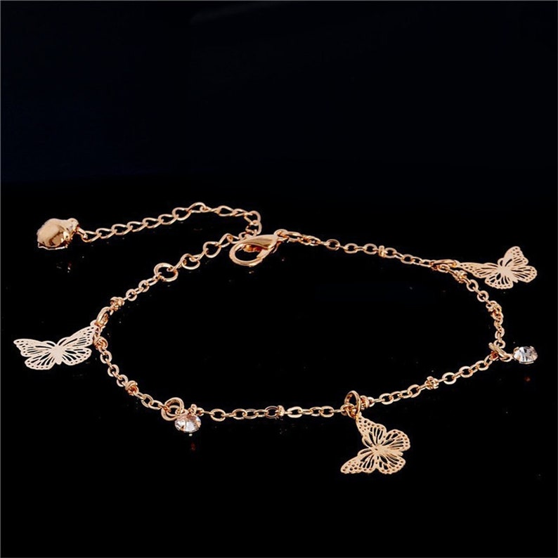 Boho Star Charm Anklet For Women Silver/Gold