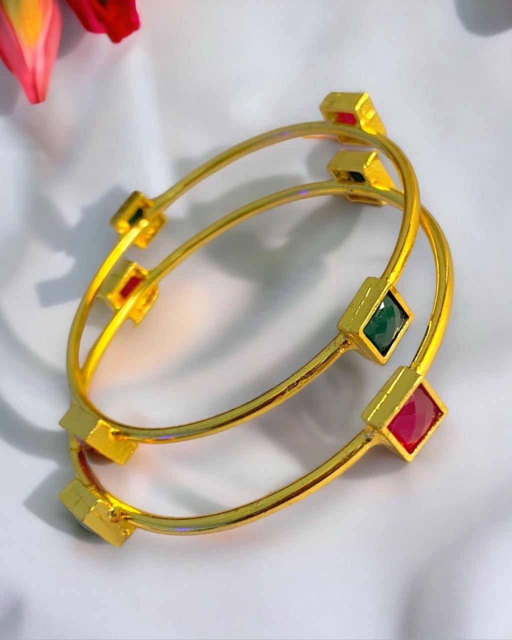 The Elegance Modernity Bangles