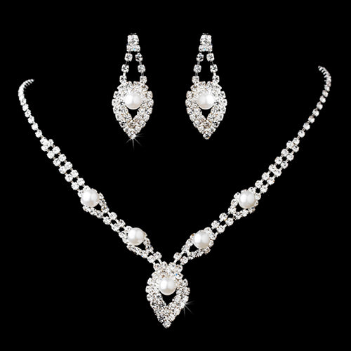 Bridal Crystal Rhinestone Jewelry Set