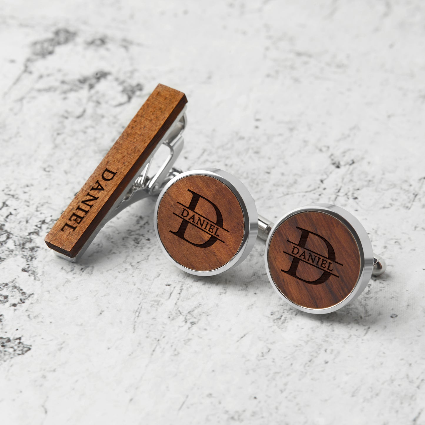 Custom Wood Cufflinks