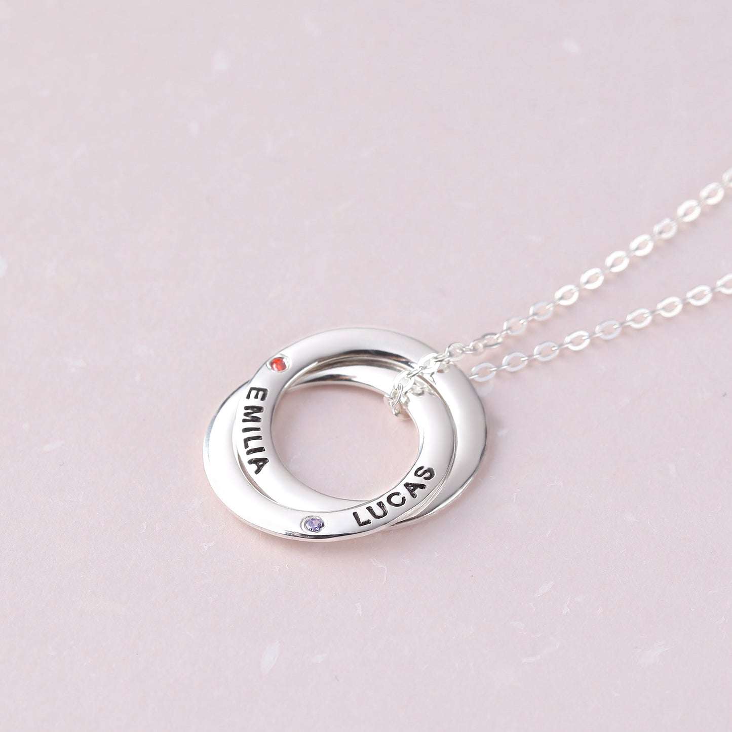 Mother Necklace Birthstone, Gift From Daughter