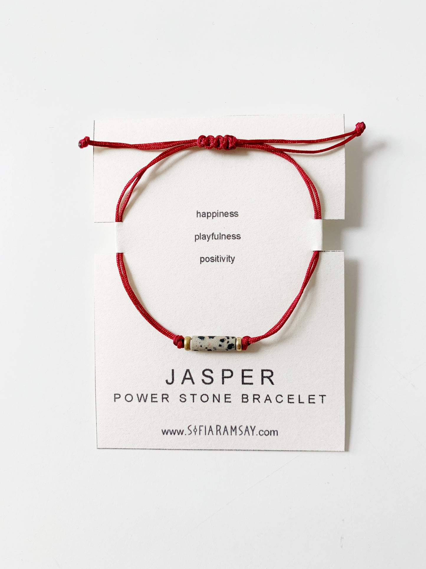 Jasper Power Stone Bracelet