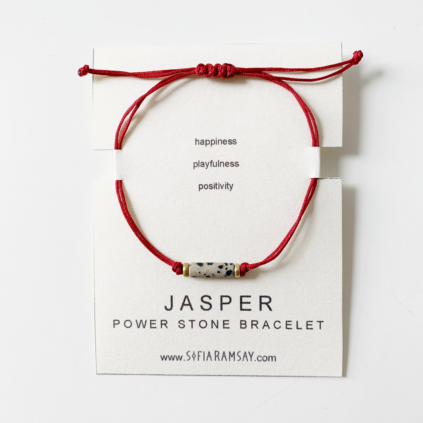 Jasper Power Stone Bracelet