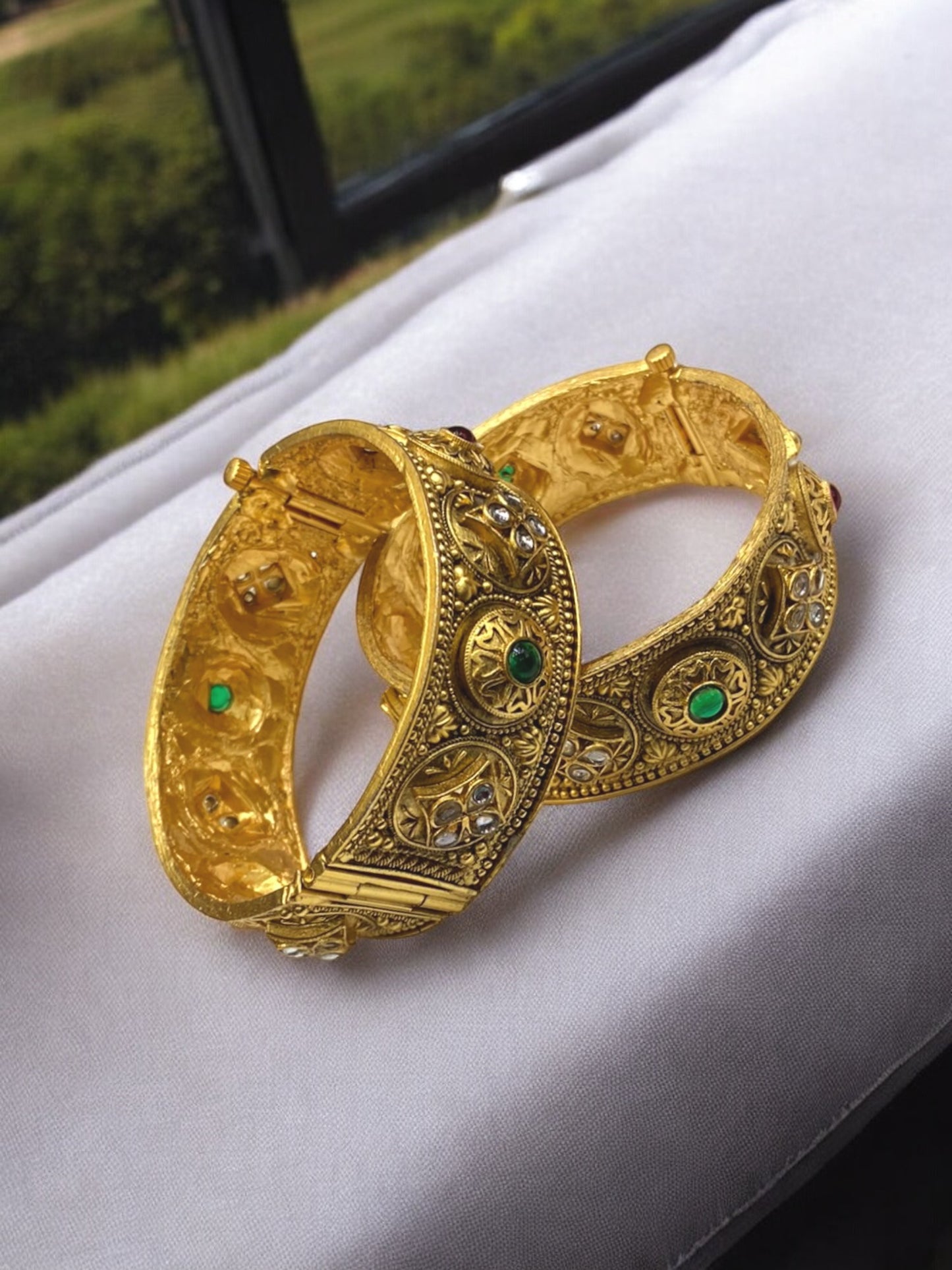 The Elegance of Indian Gold-Plated Bangles