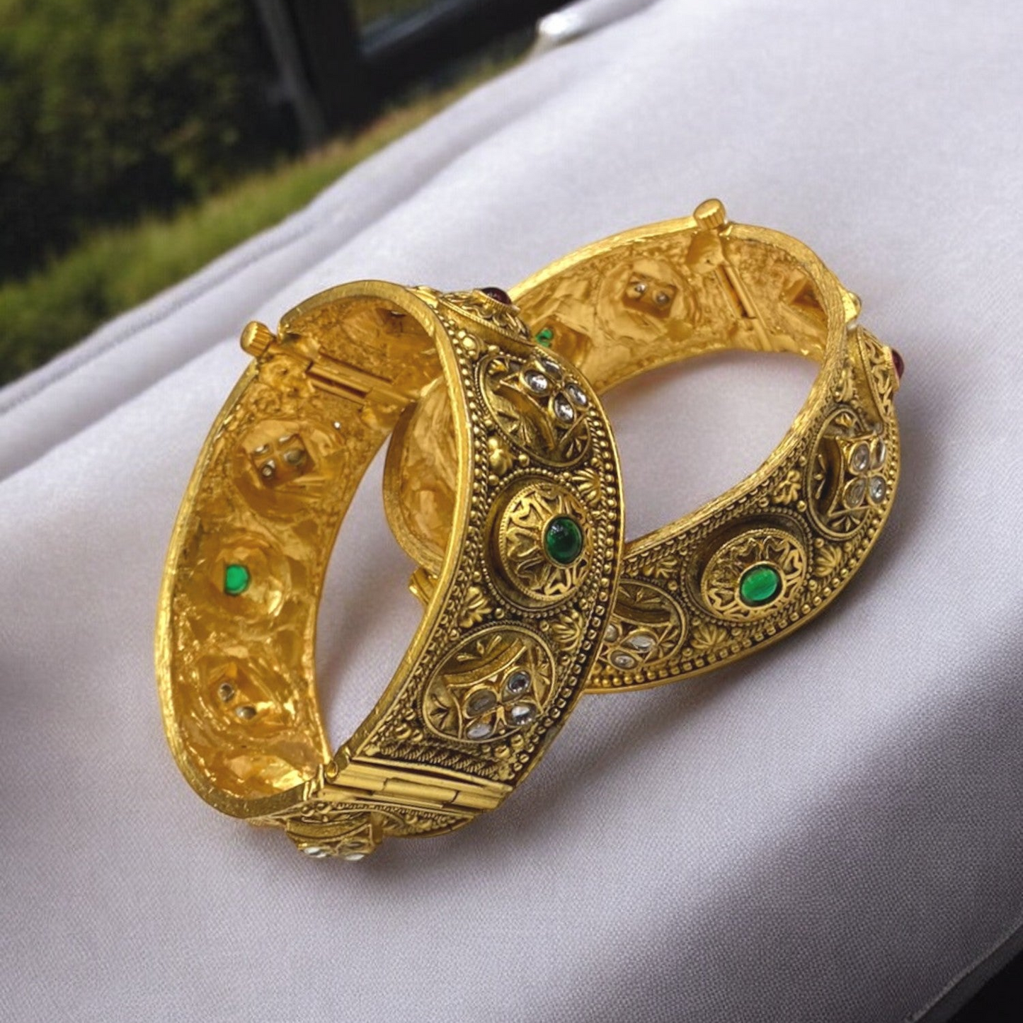 The Elegance of Indian Gold-Plated Bangles