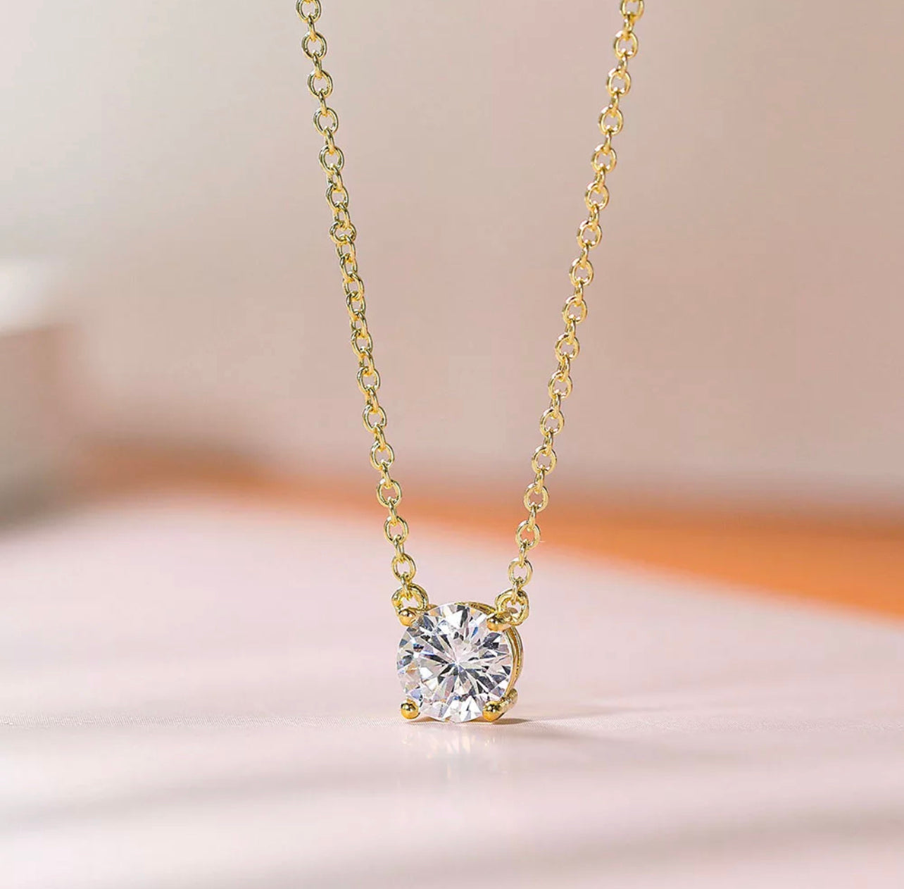 Classic Solitaire Necklaces