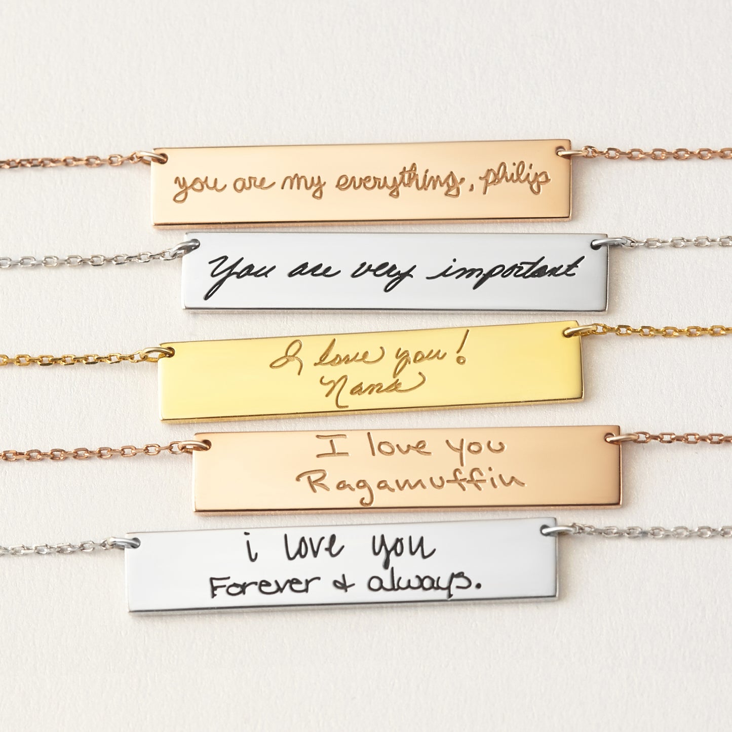 Custom Handwritten Necklace