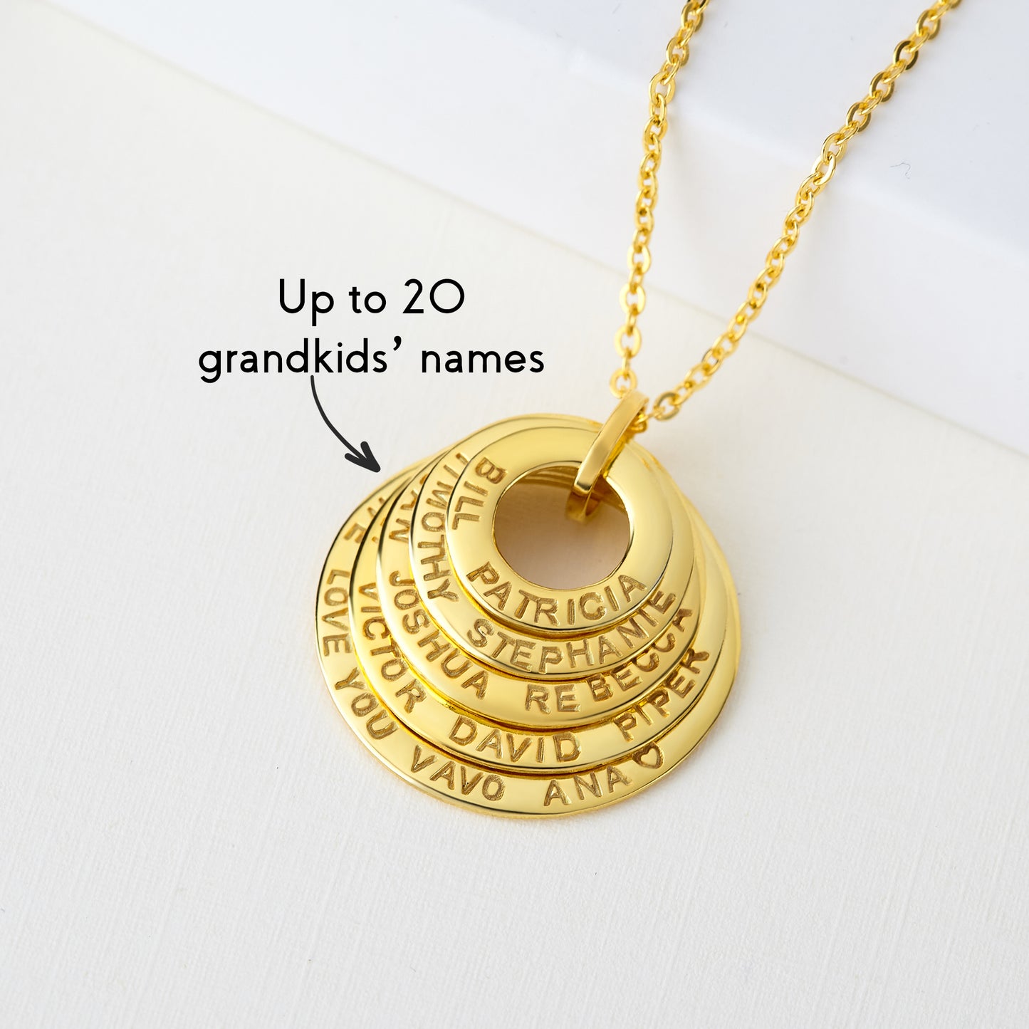 Grandma Jewelry Necklace With Names