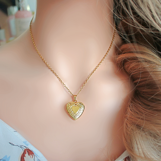 Heart Locket Necklace