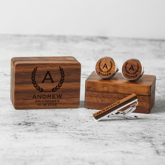 Custom Wood Cufflinks