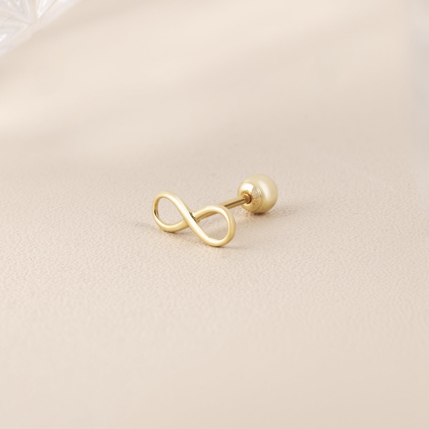 14K SOLID GOLD ETERNITY PIERCING