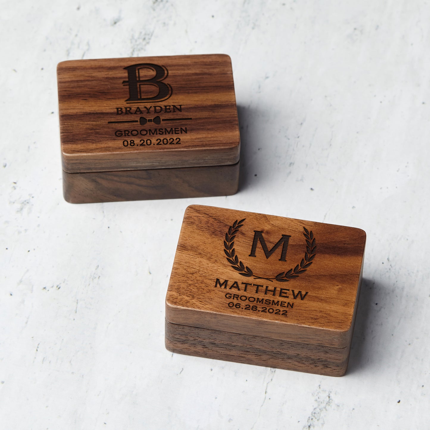 Custom Wood Cufflinks