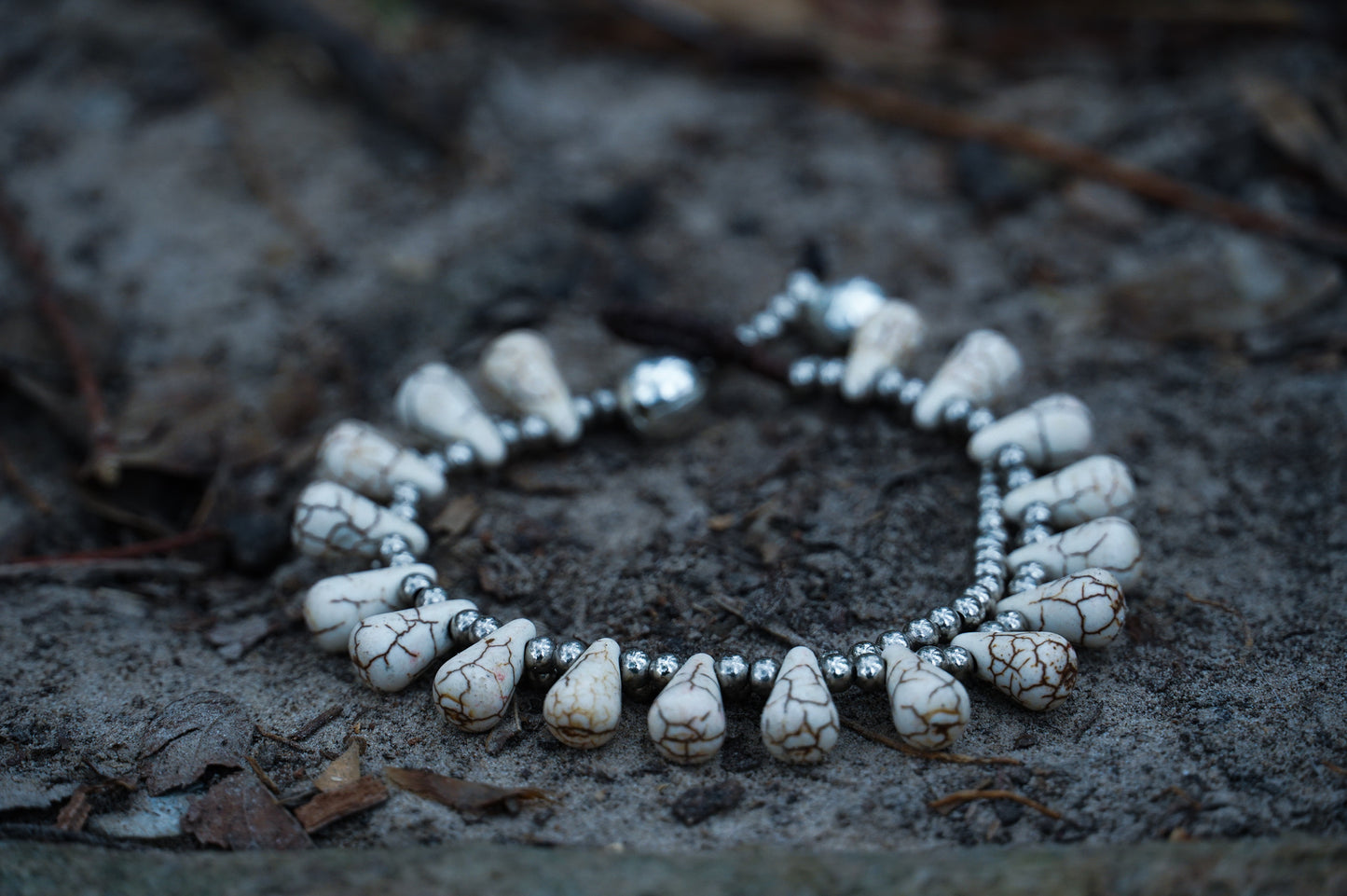 Double Stranded Boho Silver Bracelets