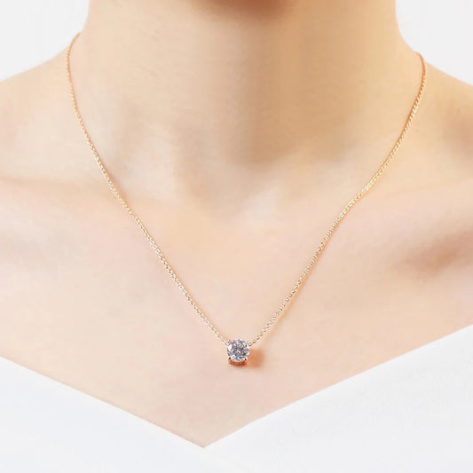 Classic Solitaire Necklaces