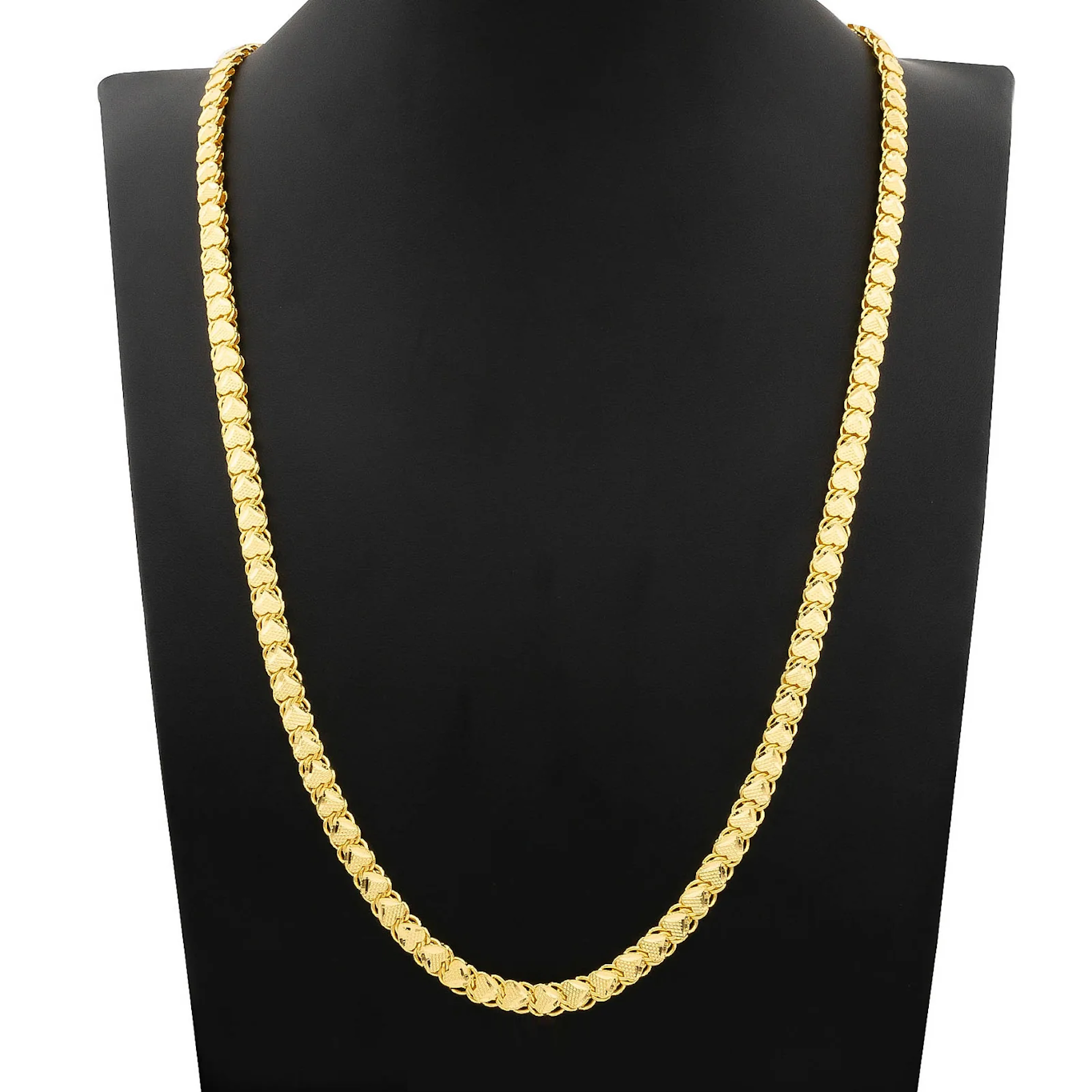 Gold chain motif Handcrafted Design