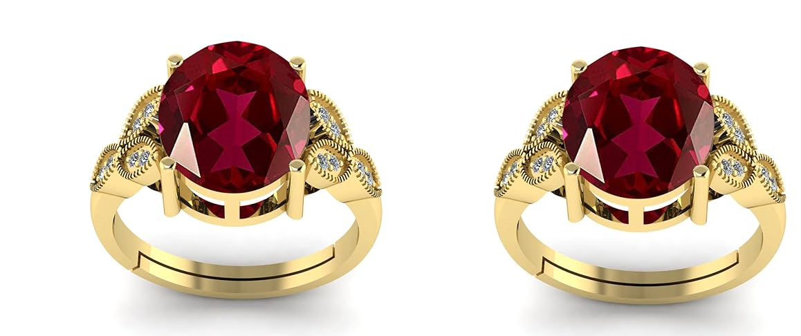 Ruby Manik Original Ring  Pack of 2