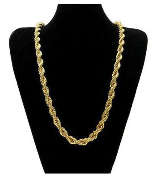 14K Yellow Gold over Solid Brass Classic Korean Chain