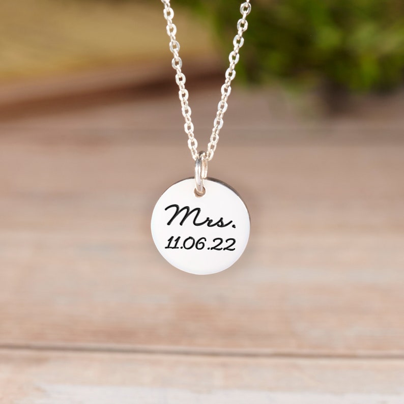 Mrs. Necklace, Gift for Bride to be