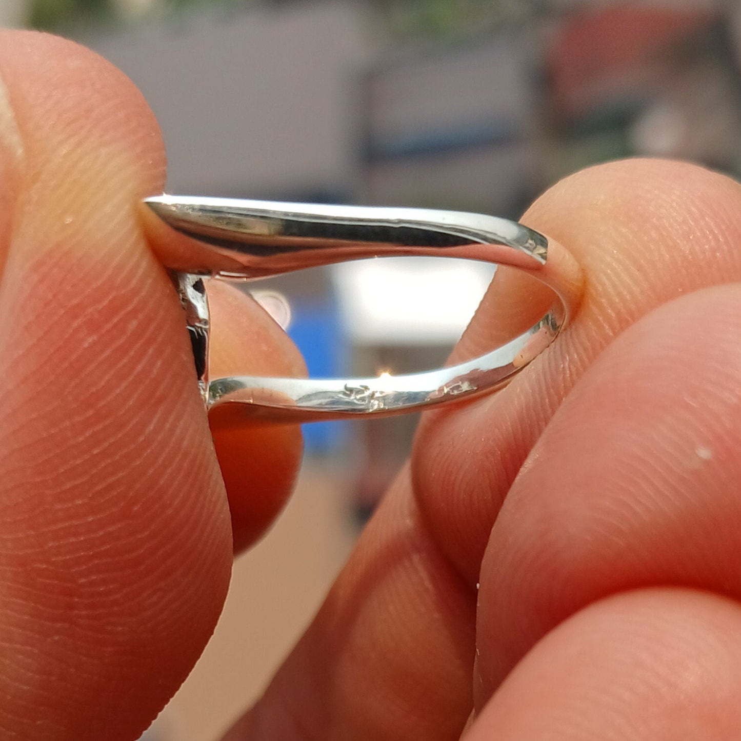 Emerald Sterling Silver Ring