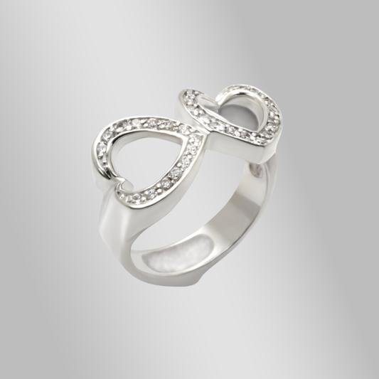 Sterling Silver Ring with AAA Grade CZ