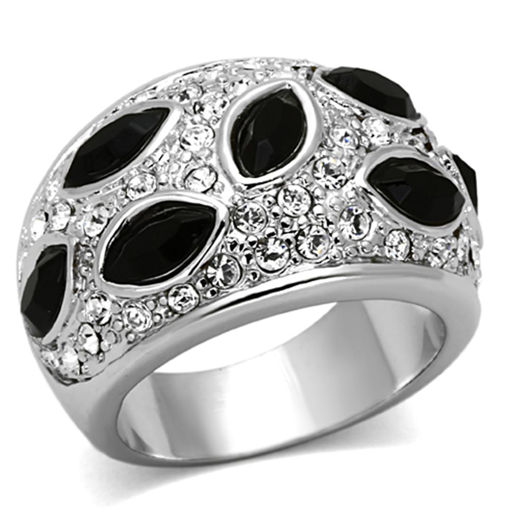 Rhodium Brass Ring