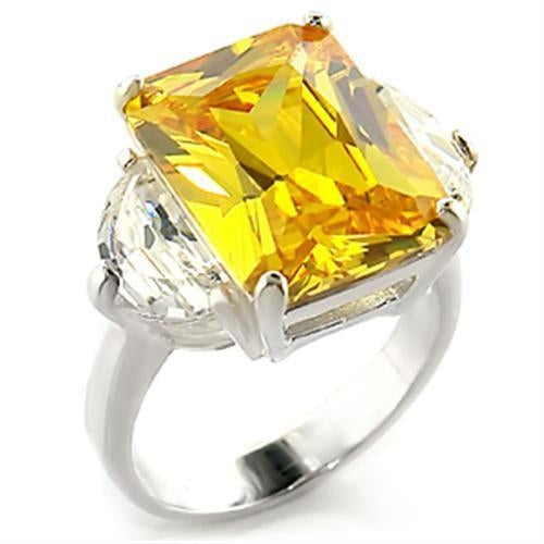 LOAS828 - High-Polished  AAA Grade CZ Ring