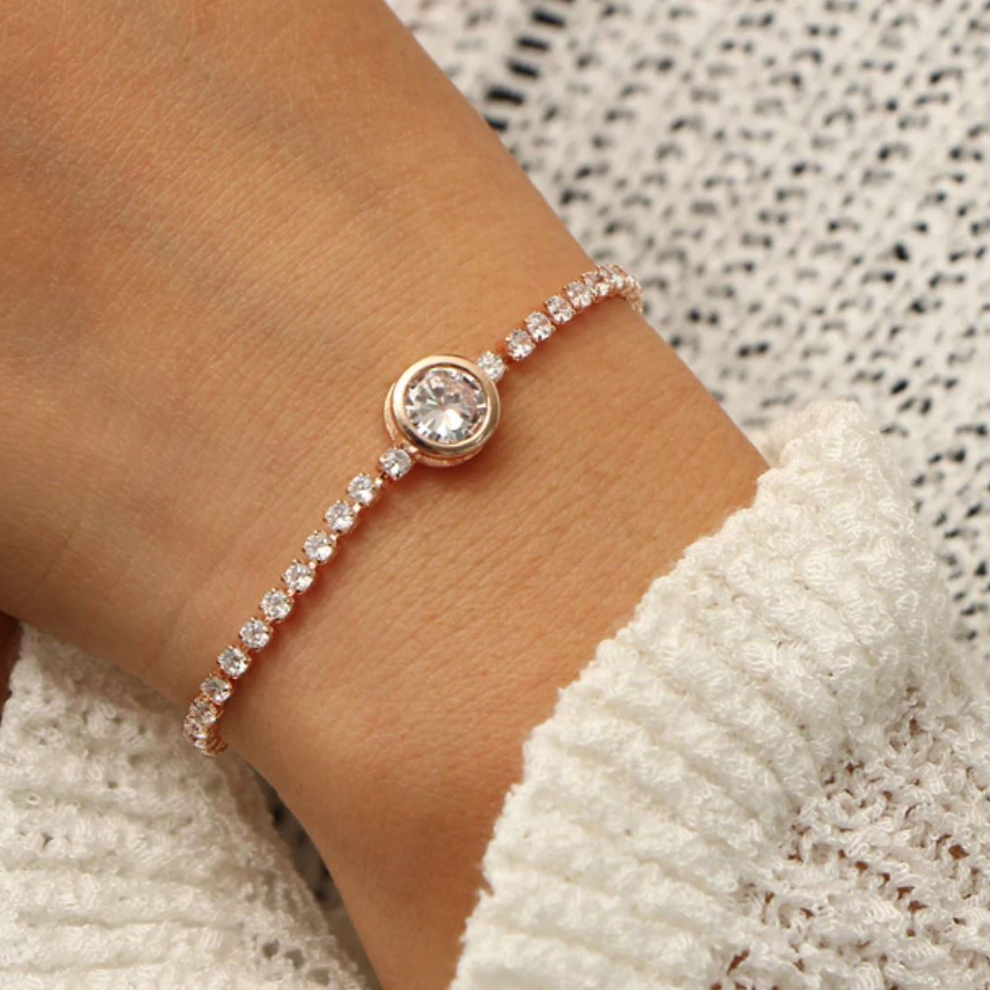 Crystal Tennis Bracelet