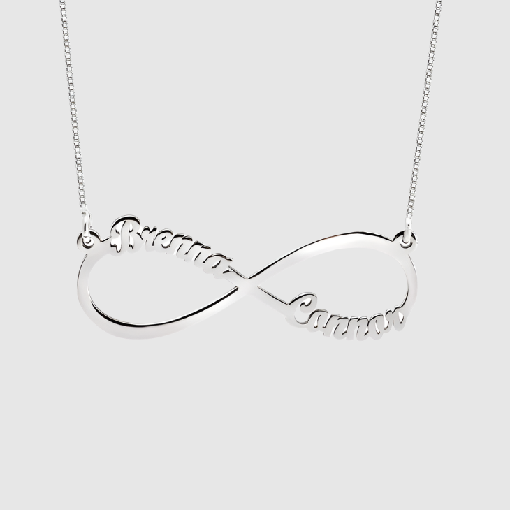 Infinity Necklace with Names